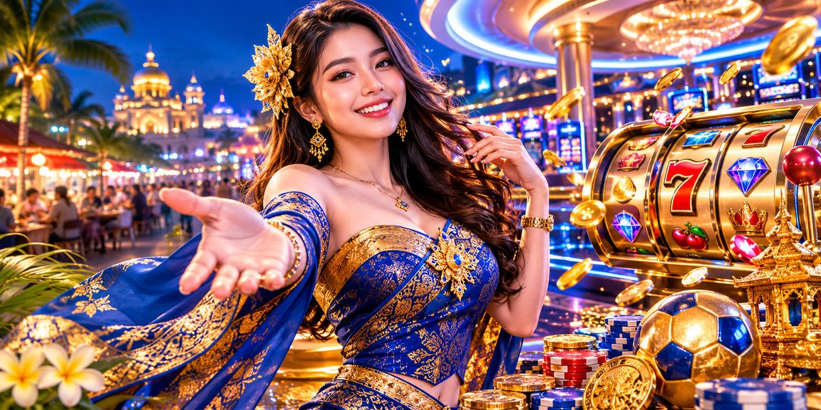 Pasar malam di Vietnam dengan pengunjung menikmati taruhan olahraga