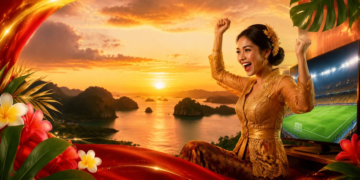 Model wanita Indonesia mengakses platform casino betting dari perangkat mobile